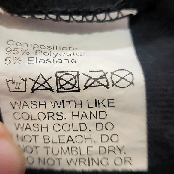 Shein - Black and White Lace Trim Women's Top - Size L - Picture 2 of 5